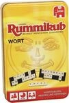 Jumbo Spiele Original Rummikub Wort in Metalldose - Ab 7 Jahren Mehrfarbig | Das