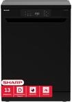 SHARP QW-NA1CF47DB-DE Freistehender Geschirrsp&uuml;ler (60cm), (13 Gedecke, EEK D), (4