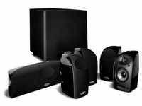 Polk Audio TL1600 5.1 Lautsprecher-System mit Subwoofer, schwarz