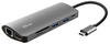 Trust Dalyx 7-in-1 USB-C Multi-Port-Adapter USB-C, 2X USB-A, HDMI, Ethernet,...