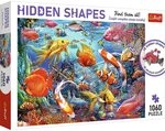 Trefl - Puzzle Das Leben unter Wasser, Hidden Shapes 1000+60 Teile