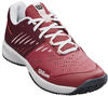 Wilson Damen KAOS Comp 3.0 Sneaker, Earth Red/Fig/Silver Pink, 35 EU