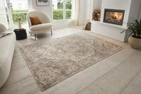 Hanse Home Sand Vintage Teppich &ndash; Orientalischer Kurzflor Wohnzimmerteppich...