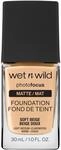 Wet n Wild Photo Focus Matte Foundation, Fl&uuml;ssiges Make-up Matt Aufbaubar, Kein