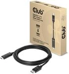 CLUB3D CAC-1087 DisplayPort 1.4 auf HDMI 4K120Hz oder 8K60Hz HDR10 Kabel 3m St./St.