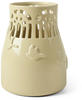 Kähler Design Orangery Sweet Honey Vase aus Keramik hergestellt, Höhe: 18 cm,