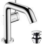 hansgrohe Tecturis S Fine - Waschtischarmatur mit Push-Open Ablauf, energiesparend