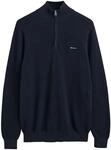 GANT Herren Cotton Pique Halfzip Pullover, Evening Blue, XXL EU