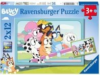 Ravensburger Puzzle Spa&szlig; mit Bluey - 2x12 Teile Puzzle ab 3 Jahre | 2x12 Teile...