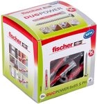 fischer DuoPower 8 x 65 S PH, Universald&uuml;bel mit Panheadschraube,