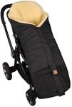 Kaiser 6721125 Kinderwagen Fu&szlig;sack Jona 2in1, Black