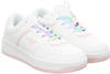 KangaROOS Damen K-Top Luci Sneaker, White/Frost pink, 41 EU