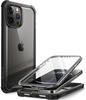 i-Blason Transparent Hülle für iPhone 13 Pro (6.1") Bumper Case 360 Grad
