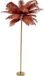 Kare Design Stehleuchte Feather Palm Rusty, Rot, 165cm, Stehlampe f&uuml;r...