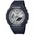 Casio Unisex Quartz Armbanduhr, 48.50mm Geh&auml;usegr&ouml;&Atilde;&Yuml;e mit Silber analog/digital