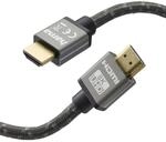 Hama Premium HDMI Kabel, Ultra High Speed, 4K / 8K, 48 Gbit/s, 2m | Exzellentes