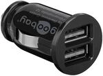 Goobay 58912 Dual USB Port Auto Ladeger&auml;t USB Zigarettenanz&uuml;nder Adapter 12V / 24V