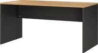 Germania Schreibtisch 4225-549, mit Seitenwangen, in Graphit/Eiche, 158 x 75 x 79 cm