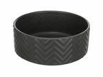 TRIXIE Napf, Keramik, 0,9 L/&Oslash; 16 cm, Schwarz - 25021