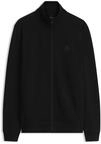 BOSS Jacke Aus Baumwoll-terry Mit Logo-patch