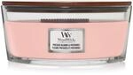 WoodWick ellipsenf&ouml;rmige Duftkerze mit knisterndem Docht | Pressed Blooms &