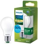 Philips LED Classic ultraeffiziente E27 Lampe (100 W), matte LED Lampe mit