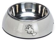 Simons Cat Napf, Katzenn&auml;pfe, Kunststoff, Hellgrau, 160 ml, 14x14x4,5 cm