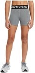 Nike Damen G Np Df 3in Short Pants, Carbon Heather/Wei&szlig;, XS EU