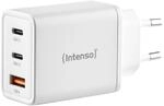 Intenso W65ACC GaN Netzteil, 65W USB-C Ladeger&auml;t, 3-Port USB Adapter mit zwei...