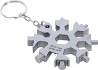 BGS Do it yourself Multifunktions-Werkzeug - Schneeflocke - 18-in-1 - Edelstahl 85880