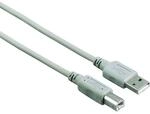 Hama 00200900 PC USB 2.0 A-B Kabel 1,5 M S/B