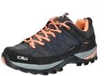 CMP Rigel Low Wmn Trekking Shoes Wp Damen Wanderschuhe, Anthrazit Orange Antracite