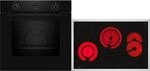 NEFF BX38B, Einbau-Herd-Set bestehend aus Integrierbarer...
