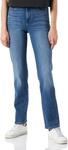 WRANGLER All Terrain Gear X Damen Straight Airblue Pants, Airblue, 29W / 32L EU
