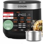 Cosori Reiskocher, Rice Cooker 5 L, Keramikbeschichtung, Fuzzy-Logik |...