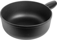 KUHN RIKON Caquelon Induktion Gusseisen schwarz matt&middot; &Oslash; 24 cm