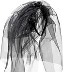 W WIDMANN MILANO Party Fashion - Haarreif Schwarze Witwe
