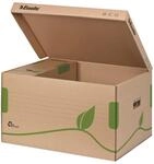 Esselte Eco Archiv-Container mit Deckel Oben, Ideal f&uuml;r Esselte Eco A4