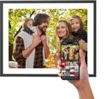 AGFA Photo &ndash; Digitaler Fotorahmen 17 Zoll Hohe Aufl&ouml;sung, mit Touchscreen,...