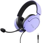 GXTrust Fayzo Gaming Headset Over-Ear Kopfh&ouml;rer 3,5-mm Klinke, Purpur | f&uuml;r...