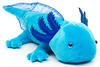 Uni-Toys Original Axolotl (blau) - 32 cm (Länge) - Plüsch-Wassertier -...