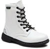 Kappa Unisex Deenish Shine Sneaker, White Black, 38 EU