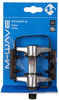 M-Wave Unisex-Adult Steady-A Fahrradpedal, Aluminiumkörper, Stahlkäfig,...