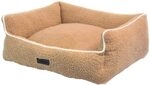Nobby 61904 Komfortbett eckig Cloudy beige L x B x h: 75 x 60 x 23 cm
