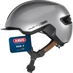 ABUS Urban Helm HUD-Y - mit magnetischem, aufladbarem LED-R&uuml;cklicht &