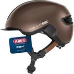 ABUS Urban Helm HUD-Y - mit magnetischem, aufladbarem LED-R&uuml;cklicht &