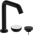 hansgrohe Tecturis S - 2-Loch Waschtischarmatur mit Ablauf, energiesparend