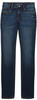 TOM TAILOR Damen Alexa Straight Jeans, 10138 - Rinsed Blue Denim, 30/32