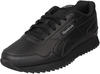 Reebok Unisex Glide Ripple Clip Sneaker, Core Black Core Black Pure Grey 5