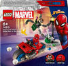 LEGO Marvel Motorrad-Verfolgungsjagd: Spider-Man vs. Doc Ock,...